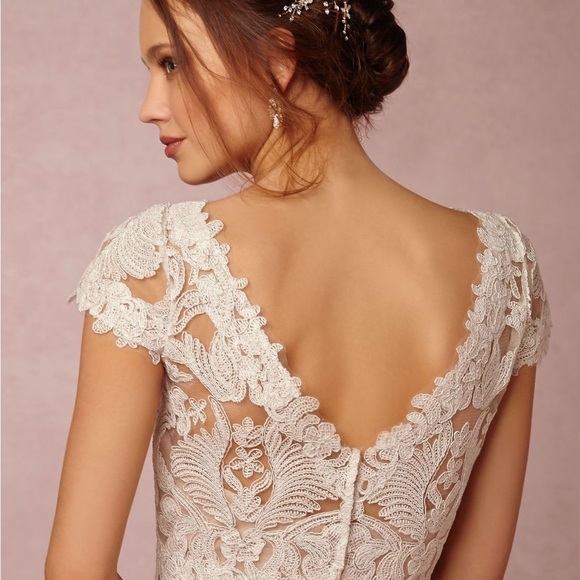 Tadashi Shoji for BHLDN Seville Bridal Topper in Ivory - Picture 7 of 7